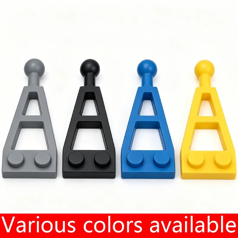 20 Pezzi Staffa 2508 con Blocco Snodo a Sfera, Parti Sciolte MOC Compatibili con Mattoncini, Giocattolo Fai-da-te per Bambini, Regalo, Contenitore per Giocattoli