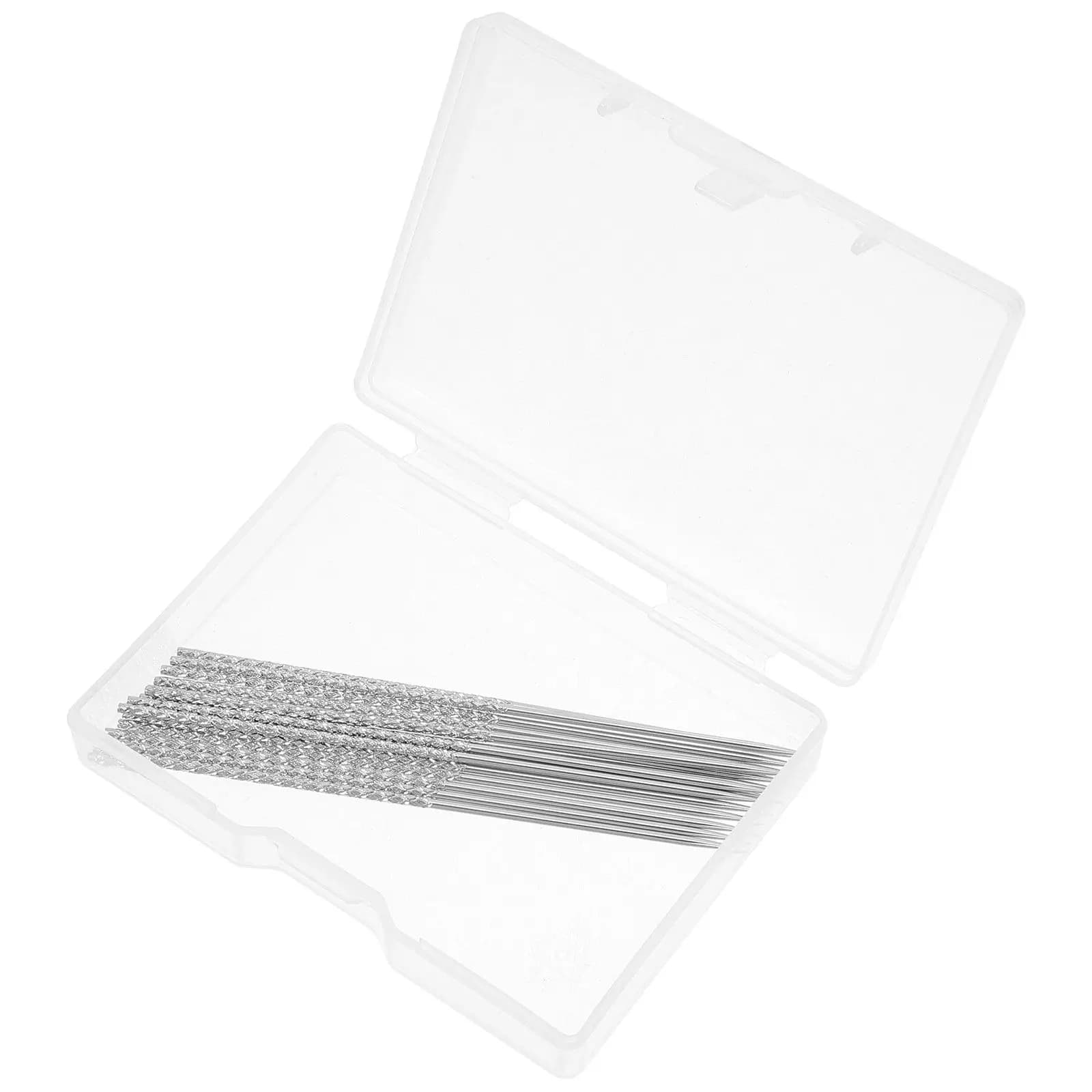 Set di 15 Aghi per Riparazione Strappi con Design Zigrinato, Kit per Fissare Strappi su Maglioni, Tessuti e Abbigliamento