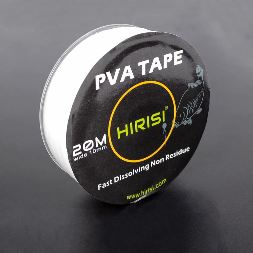 1PC 10mmX20m PVA Fast Tape Water Dissolution Fishing Tools Carpet Soluble Film Water Bubbles String Fishing Food Accessories