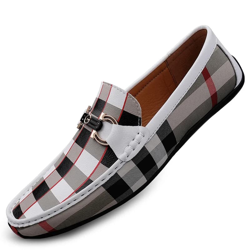 New four-season general Doudou men's shoes outdoor lazy one-pedal men's daily casual leather shoes driving shoes