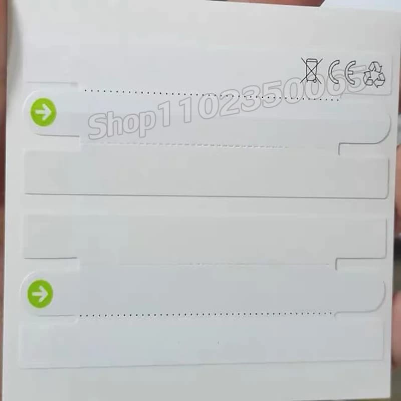 10 sets/lot OEM New Phone Tenuta Box Stickers For Apqle 17 16 15 14 Pro Max 17Air Airpods Pro 3 Packing Exterior Winding Labels Tenuta