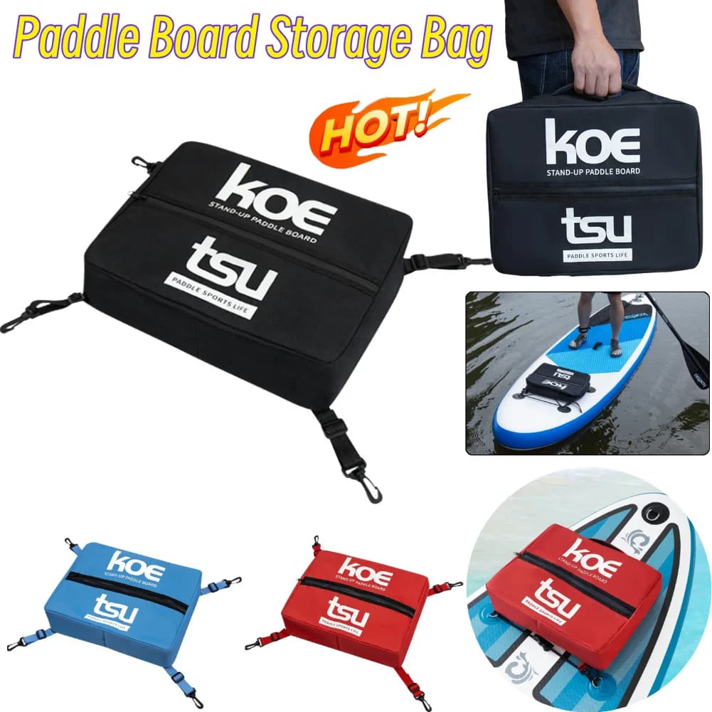 Borsa portaoggetti per Paddle Board, Kayak, Barca, Canoa - Borsa da coperta in rete per Paddle Board e Kayak