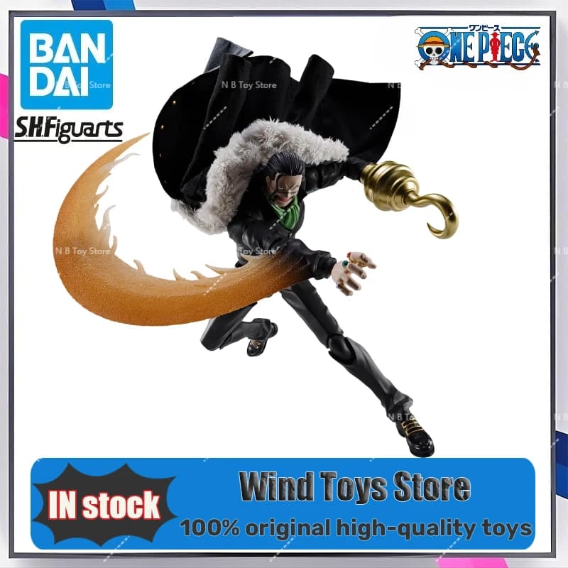 Pre-vendita Bandai S.H.Figuarts One Piece Sir Crocodile Shf Sand Crocodile Action Figure da Collezione -Mariford's Top Showdown-