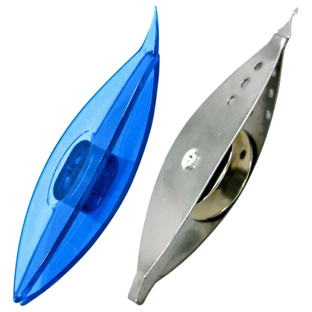 2 Pezzi Navette per Tatting in Plastica e Metallo, Strumenti per Lavorazione a Maglia, Navetta per Tessitura per Fai da Te, Maglioni, Sciarpe, Cappelli, Guanti, Arazzi e Forniture Artigianali