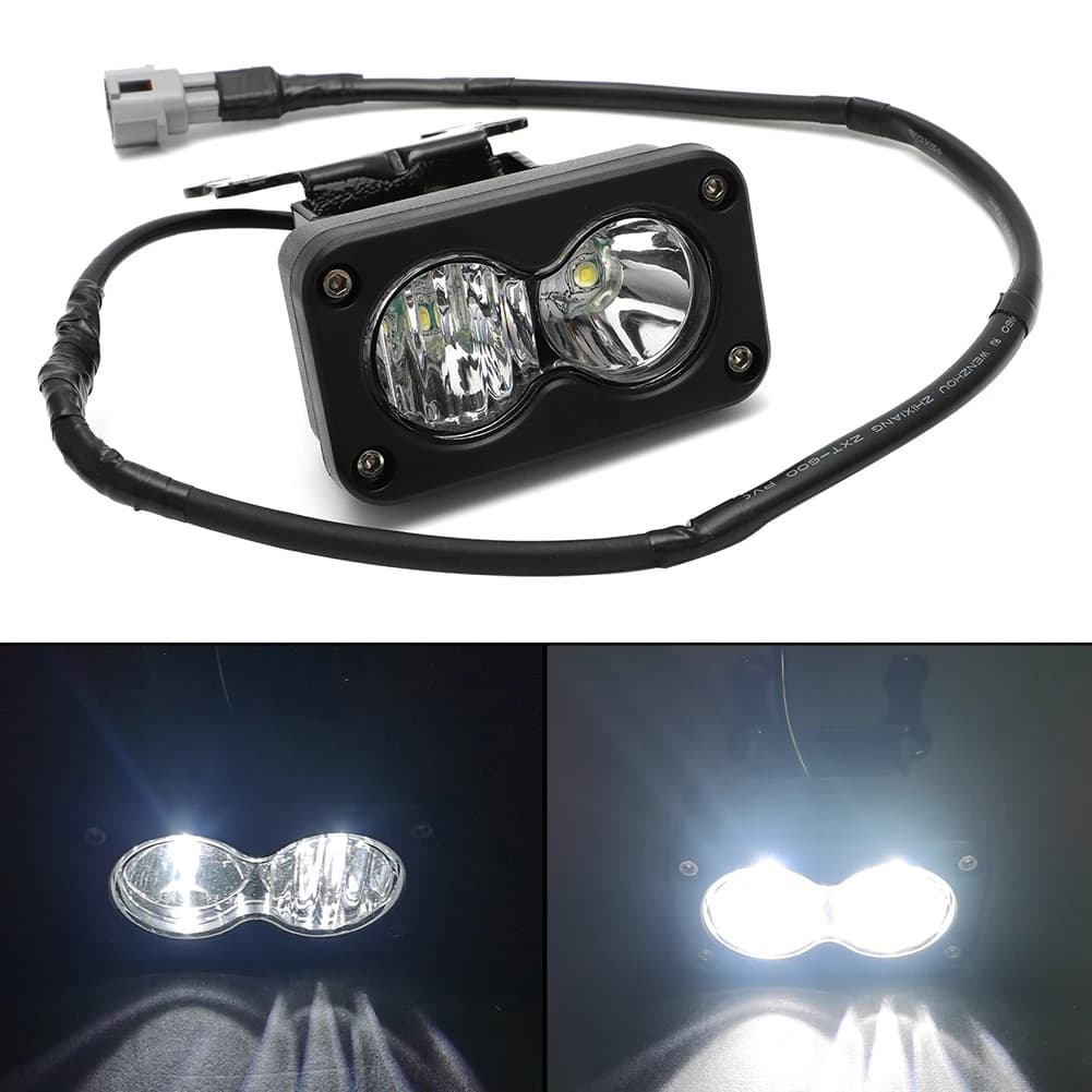 20W Headlight Switch White Spot Flood Led Pod Combo Kit For Sur Ron Sur-Ron SurRon Segway Talaria Plug N Play Waterproof