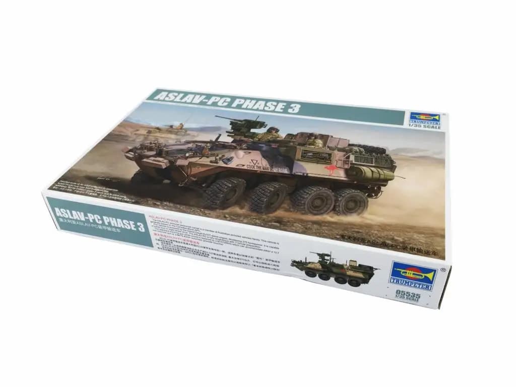 Trumpeter Gifts 05535 1/35 Kit camion portapacchi corazzato australiano ASLAV-PC Fase 3 Modello TH05699-SMT8