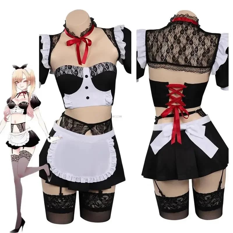 Kitagawa Marin cosplay costume maid dress outfits Halloween carnival suit cosplay 2025 hot sale