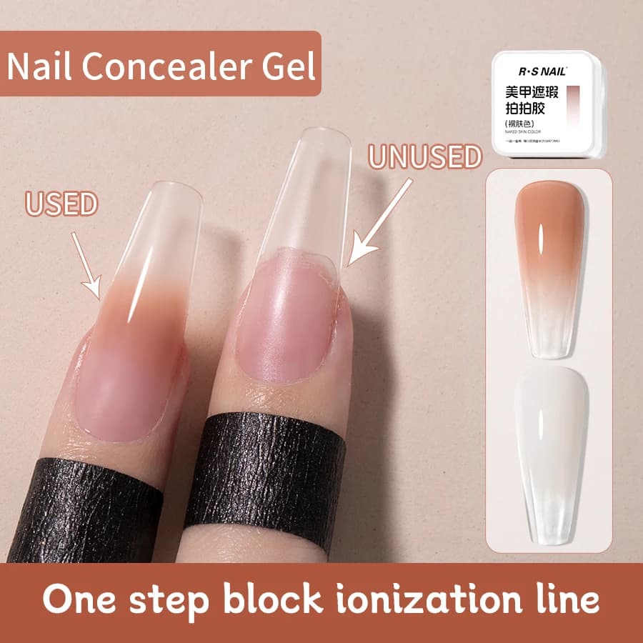 RS NAIL 5g UV Soak Off Paint Slap Foam Effect Lacquer Corrector Colla nail polish for nail art salon