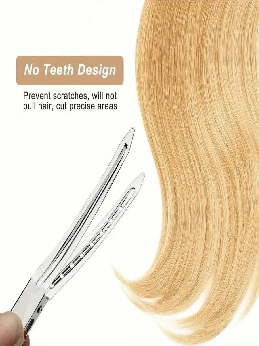 9cm 1/20/40/50/60/100pcs Fluffy Root Clips, Professional Metal Hair Clips, Hair Clips, DIY Tools, Hair Accessories, Hair