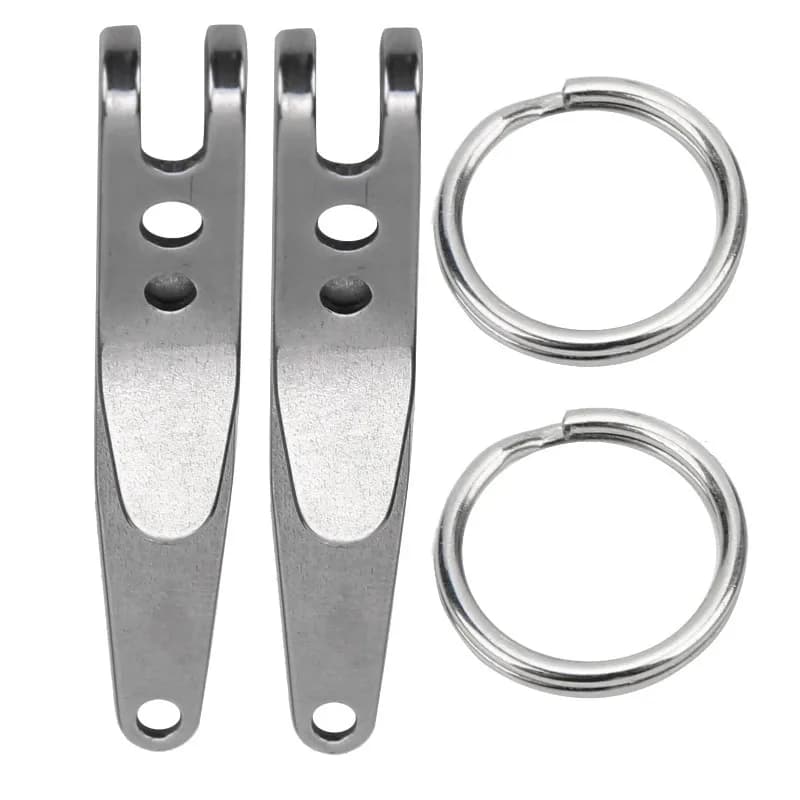 Outdoor Belt Clip Suspension Pocket Clip Key Holder with Keychain Mini Suspension Clip Keychain Pocket Clip