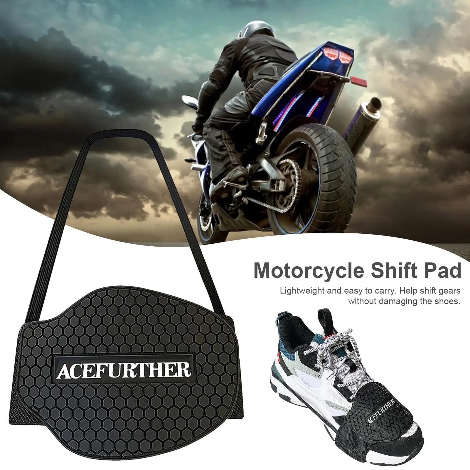 Copriscarpe antiscivolo per cambio moto Copriscarpe per stivali da moto Accessori per protezioni