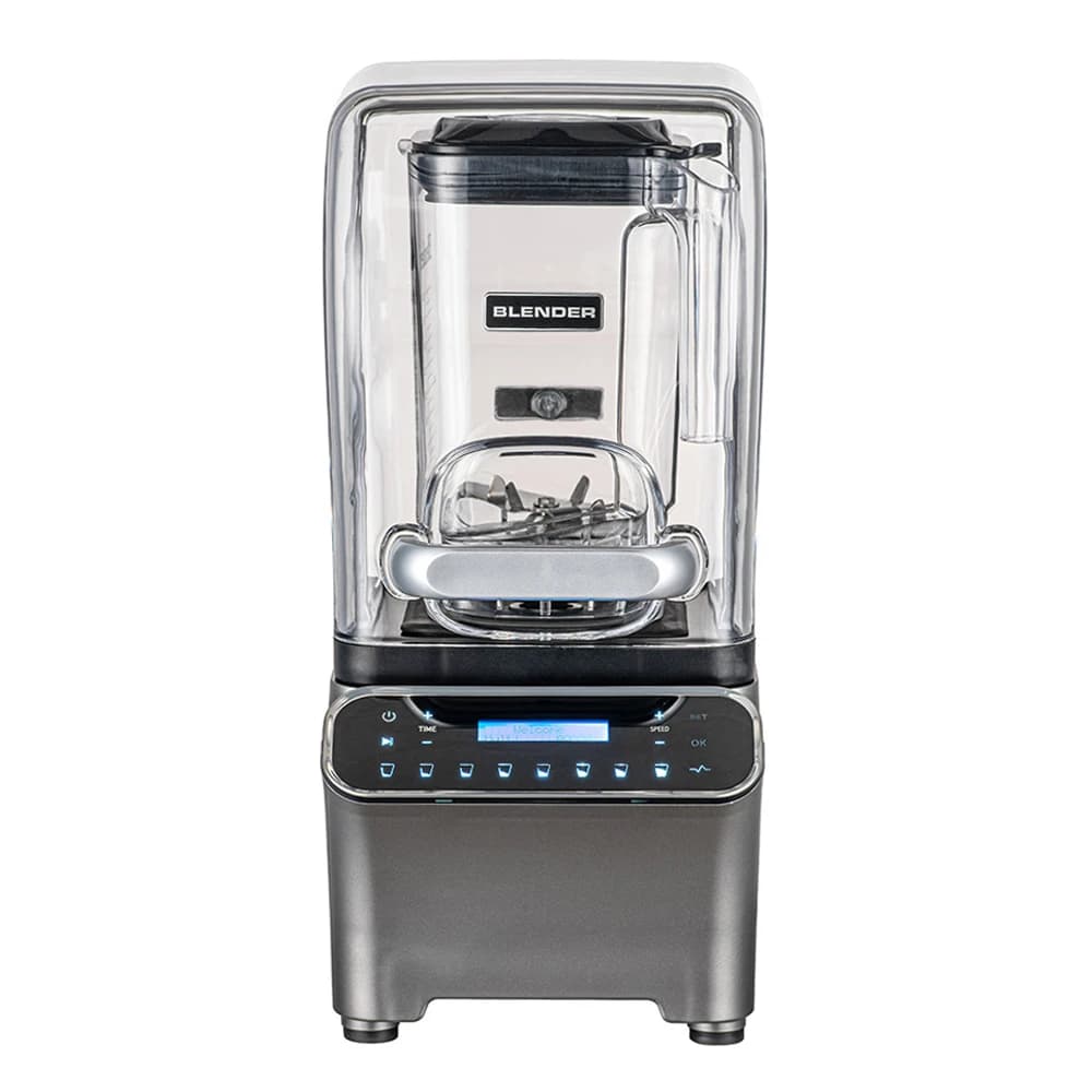XEOLEO Frullatore commerciale fonoassorbente 2200W Touchpad Controlla Forte frullatore Motore in rame puro Mixer per alimenti