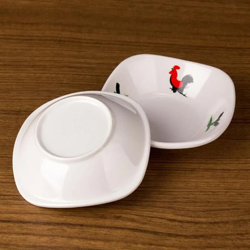 10 pz/set piatto per salsa di soia di forma quadrata vassoio da portata per antipasti piatti per Snack in plastica piatti per spezie forniture da cucina
