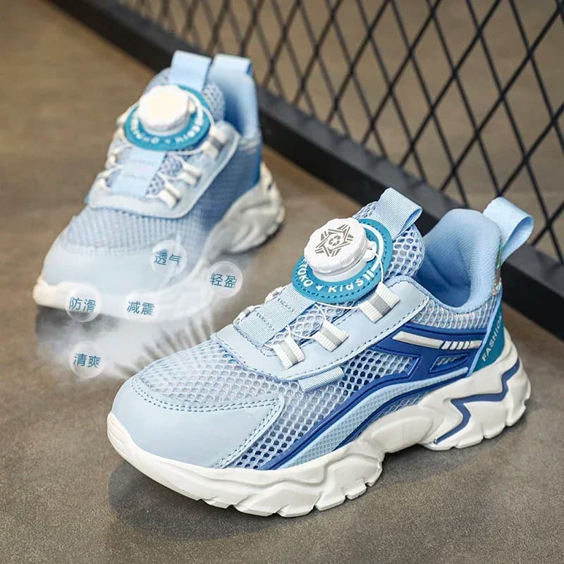 Anti-twist Sole Kids Sports Shoes Unisex Breathable Sneakers Lightweight Design For Running Jumping And Outdoor Entertainment