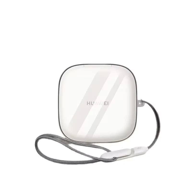 per Huawei FreeArc custodia trasparente per auricolari wireless Bluetooth trasparente staccabile minimalista in TPU antiurto a guscio morbido