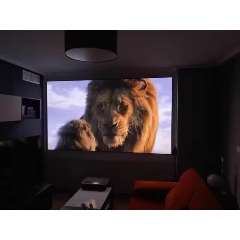 Telon 120 pollici 4K Home Theater Cornice fissa Schermo UST ALR a tiro corto Luce ambientale che rifiuta schermo per proiettore laser Cinema