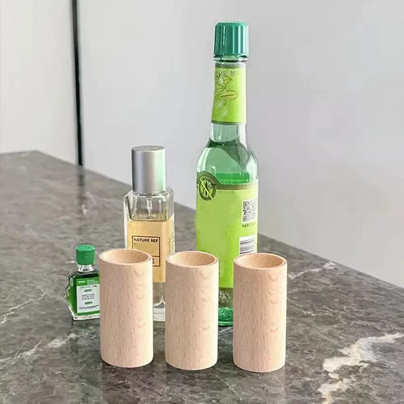 ^Wooden Essential Oil Aromatherapy Diffuser Wooden Diffuser Eco-Friendly Fragrance Diffused Wood Refreshing Sleep Aid For Home