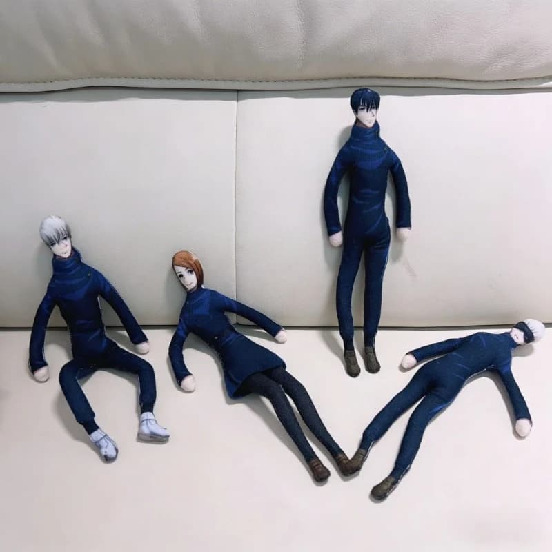 Ornamento Astratto a Forma di Topo con Scheletro in Filo di Ferro, Cosplay Jujutsu Kaisen Modellabile con Cinque Bastoni di Goku Yuren