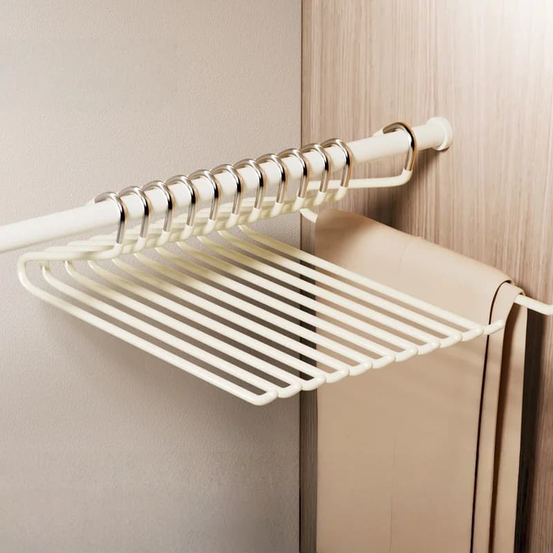 10 pieces/set oca shaped trousers, seamless anti-slip coat hangers for the house, manufactured to store pants