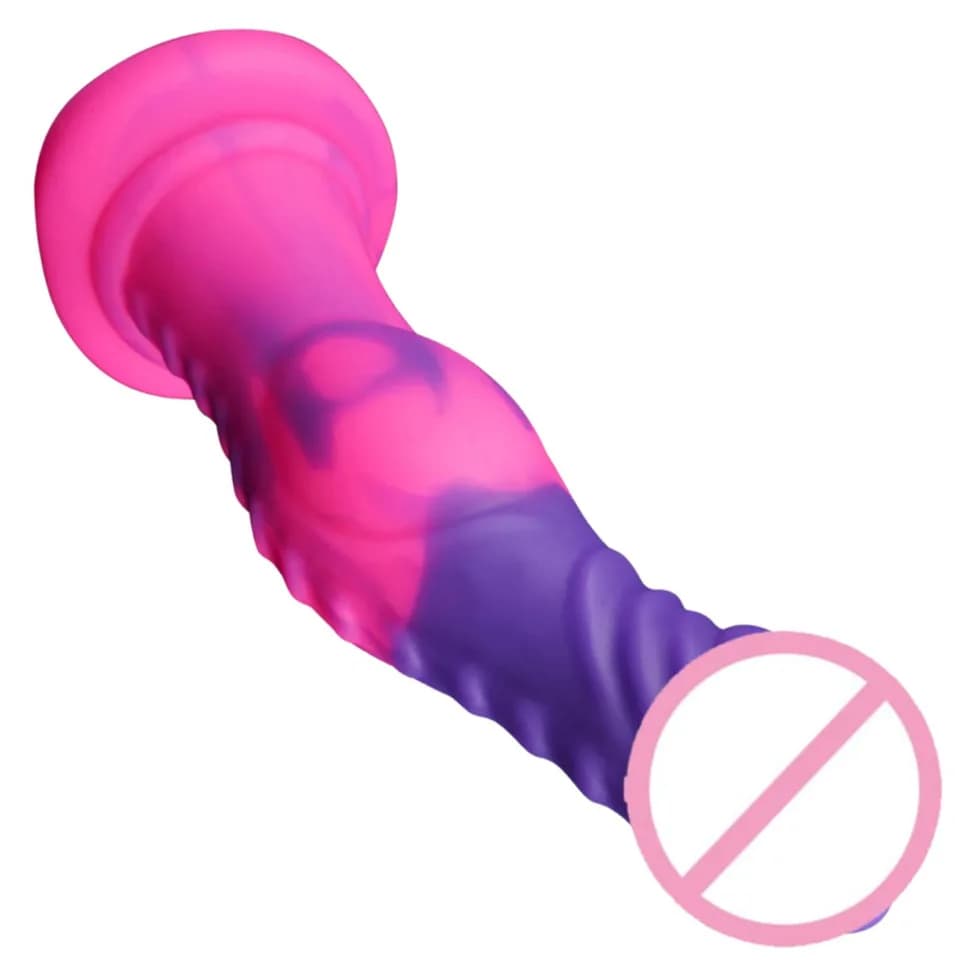 Glowing Soft Silicone Dildo Sex Toy For Men Female Juguetes Sexuales Anal Massage Gun Feature For Male Use