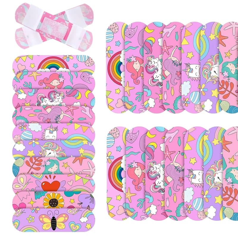 50 pz/set Ragazze Del Fumetto Cerotto per I Bambini Bambini Medicazione Della Ferita Patch Nastro di Primo Soccorso Bende Adesive Cerotti Woundplast