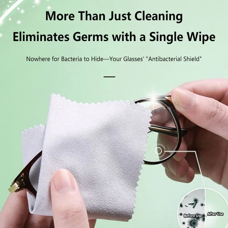 Soft Microfiber Lens Cleaning Cloth Reusable Anti-smudge Wiping Rag Clean Eyeglasses For Camera Lenses Cellphone Notebook Screen