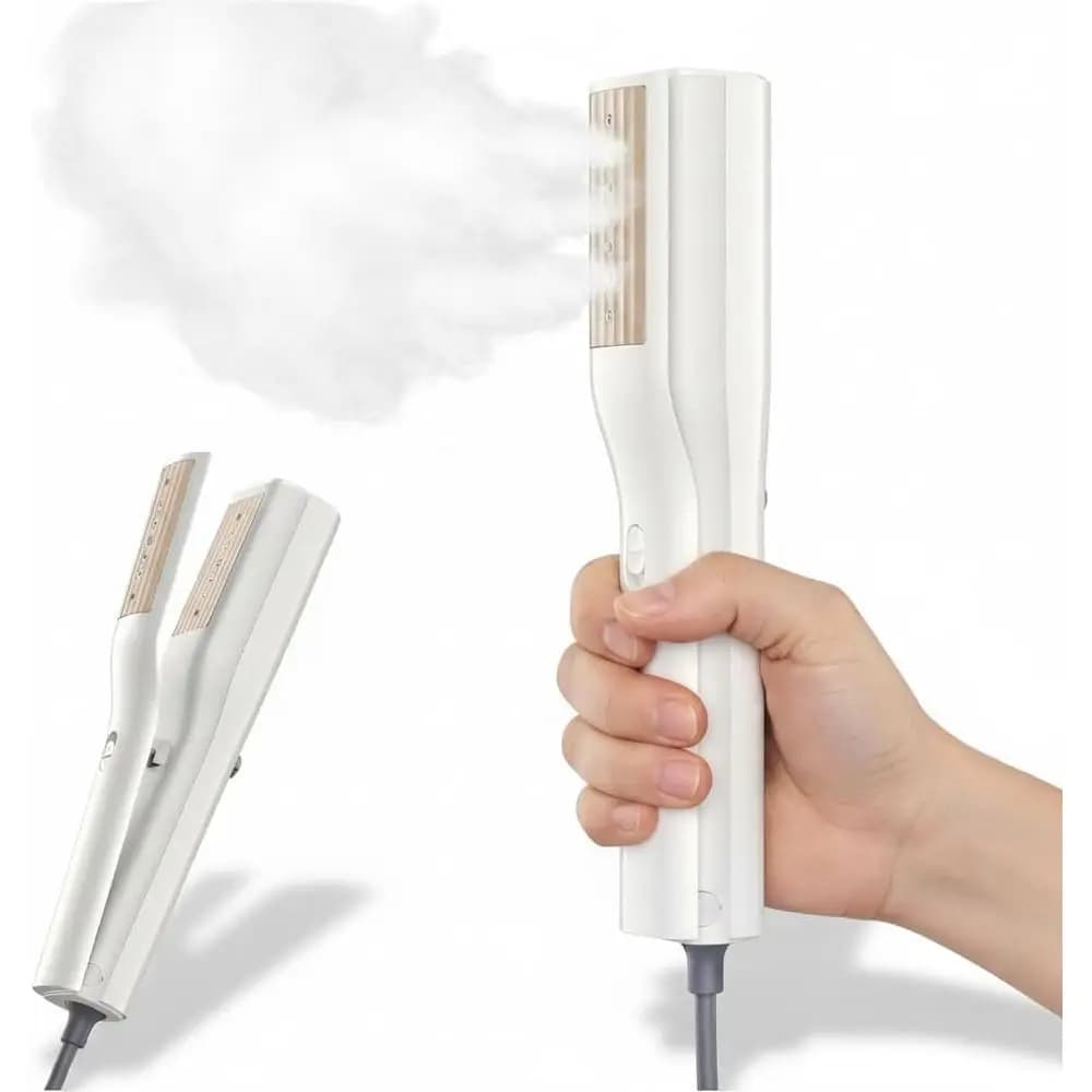 Ferro da Stiro e Vaporizzatore Portatile 3-in-1, per Stiro a Secco e a Vapore, Riscaldamento Rapido, 900W, Compatto per Casa, Ufficio e Viaggi
