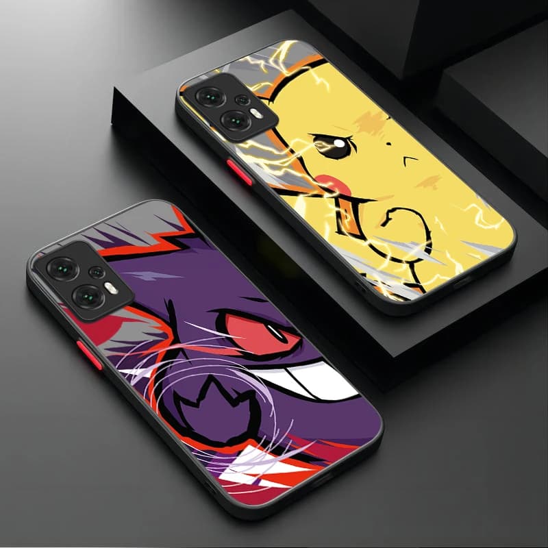 Pokemon Pikachu Squirtle Custodia rigida per Xiaomi Poco x7 X6 X5 X4 GT X3 NFC F6 F5 F4 F3 GT M5 M5S M6 Pro 4G 5G C55 C65 C75 C61 C71