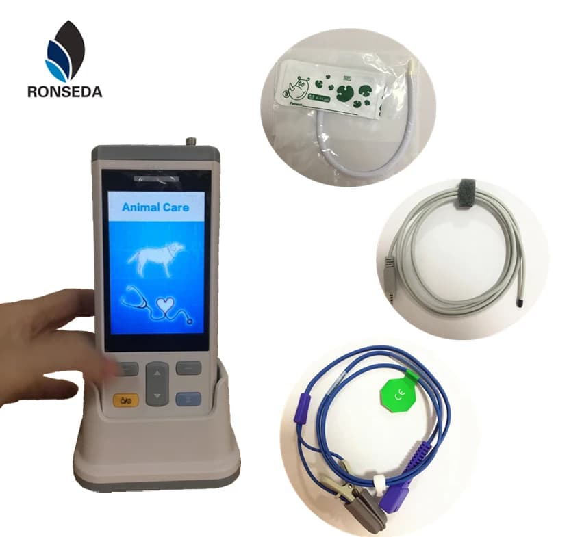 VT200V Portable Veterinary Pulsoxmeter Clinical Equipment for Cats, Dogs, Horses