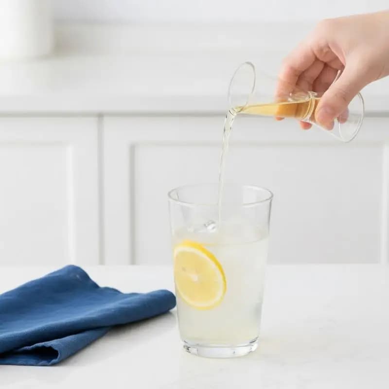New PC Measure Cup 20/40cc Transparent Cocktail Shaker Kitchen Supplies 20/40cc Double-headed