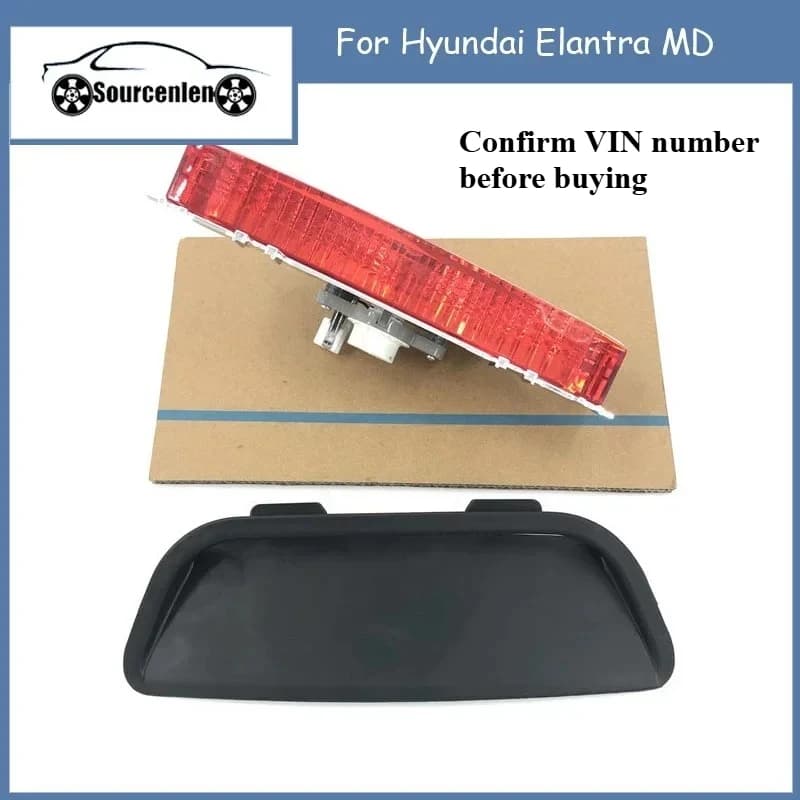 Brand New Alta Posizionata Montato Supplemento Posteriore 3a Terza Luce Freno Lampada di Arresto Per Hyundai Elantra MD 85613-4V000 92700-4V000