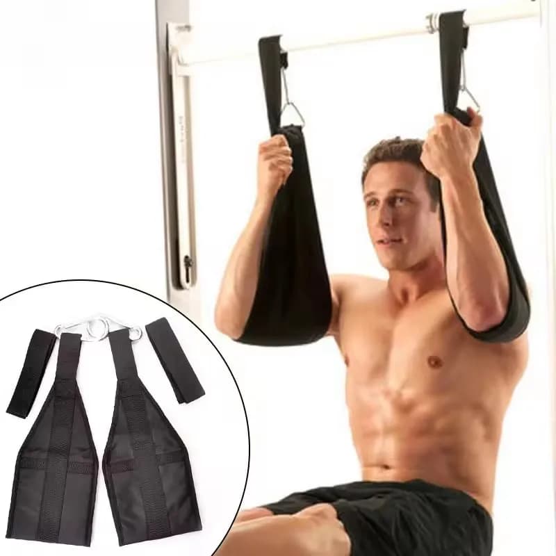 Couple of AB harness straps for fitness, suspension, tear-resistant, for traction bar, suspended leg lift, home gym, fitness equipment