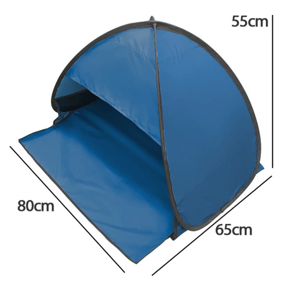 Beach Headrest Sunshade Tent UV-protecting Sunshade Automatic Opened Portable Outdoor Camping Sunshade Tent For Adults Children