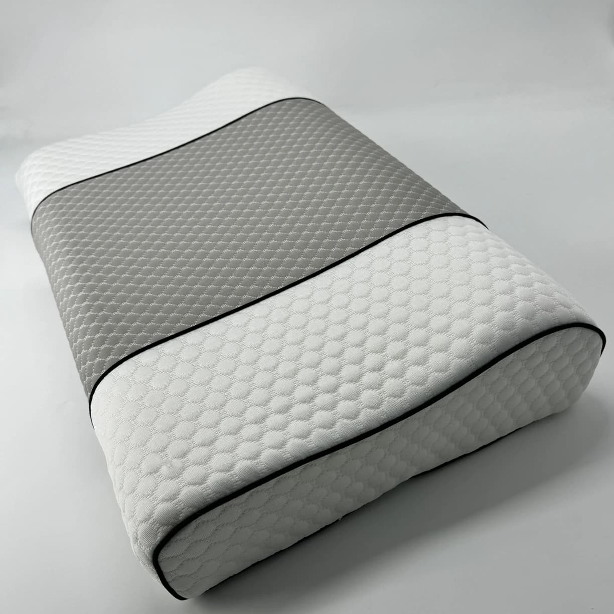 Cuscini in Memory Foam Cuscino Cervicale per Dormire Cuscino Ergonomico per Alleviare il Dolore Supporto Sagomato per Chi Dorme su un Fianco o sulla Schiena