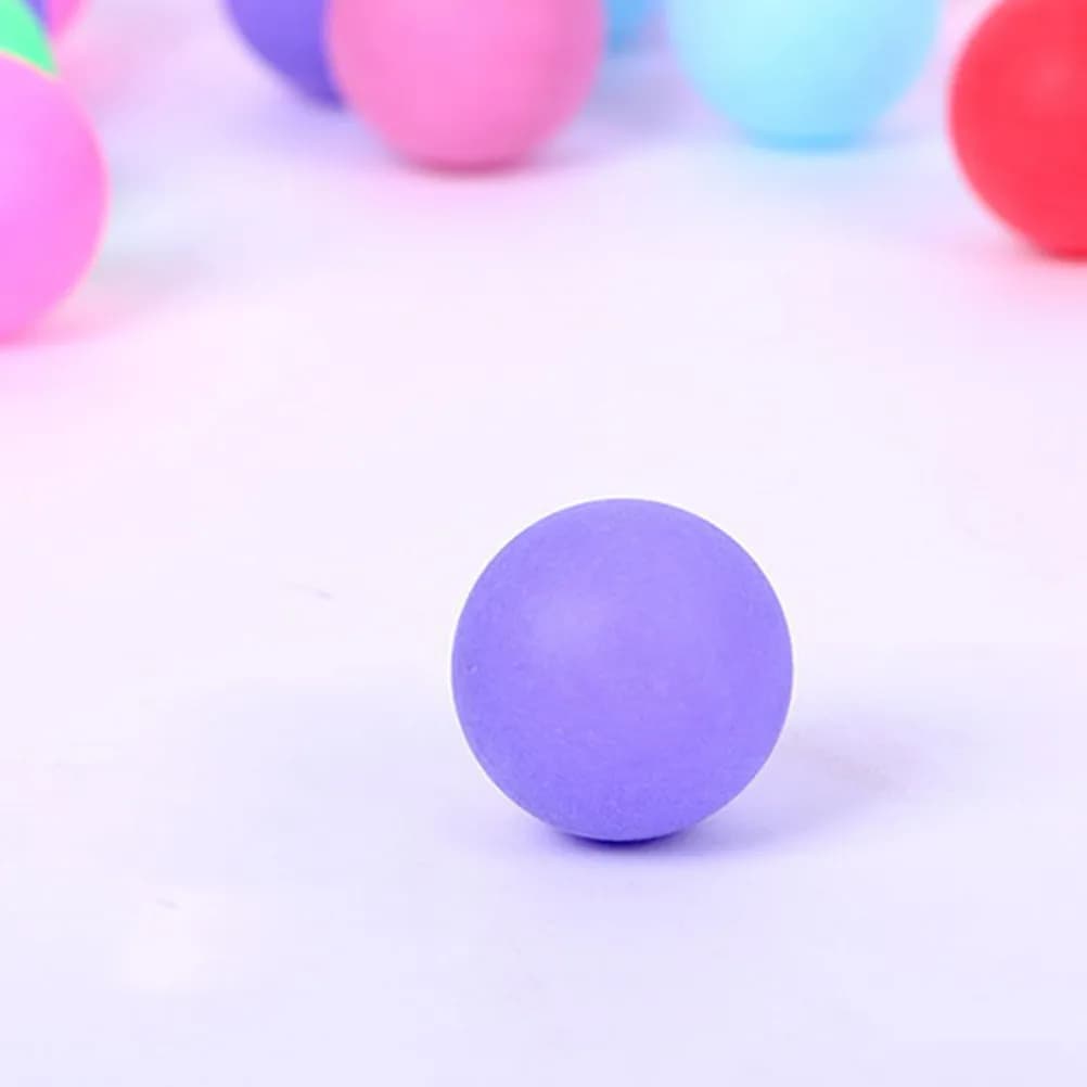 60 Palline da Ping Pong Colorate da 40 mm, Misura Ufficiale per Allenamento, Competizioni, Tornei e Giochi al Tavolo
