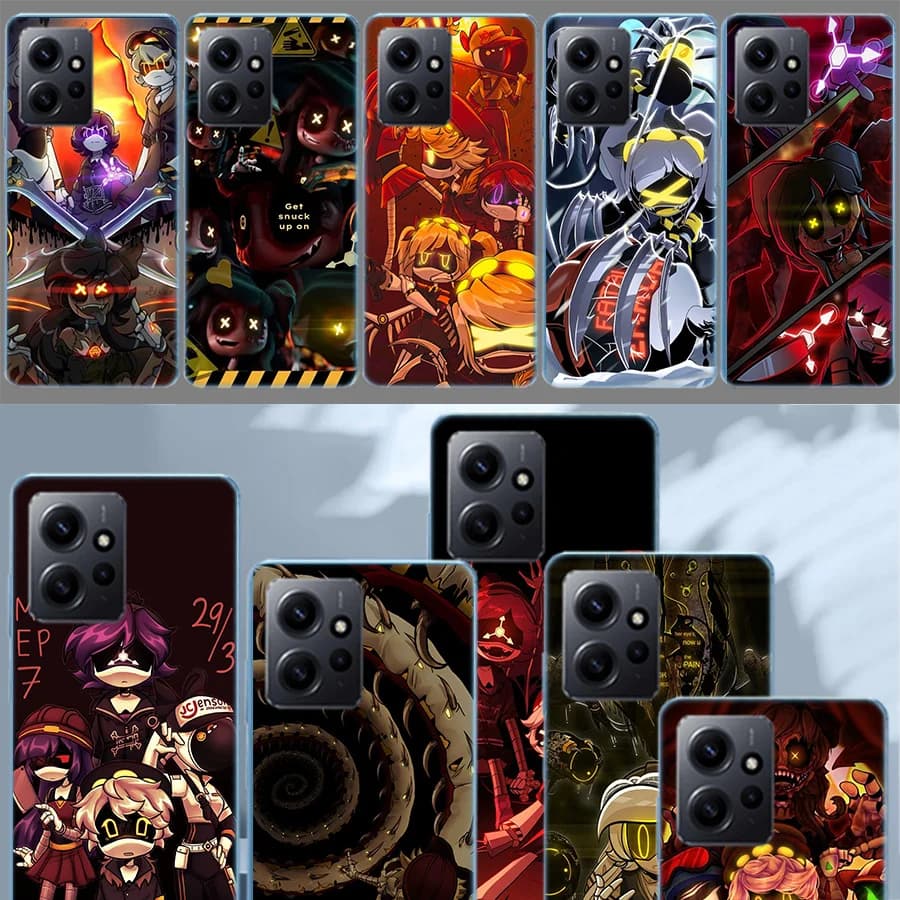 Game M-Murder-D-Drones Phone Case For Redmi Note 14 15 Pro 5G 13 12 Pro Plus 11 11T 11E 11S 10 Pro 10S 9 9S Cover Cell Clear TPU