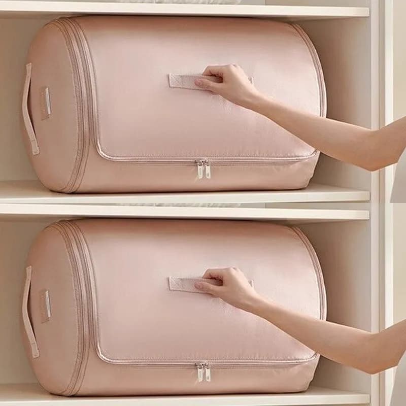 Foldable Heavy Duty Storage Bag Compressible Waterproof Luggage Organizer for Clothing Quilt Blanket Home Packing Storage Pouch
