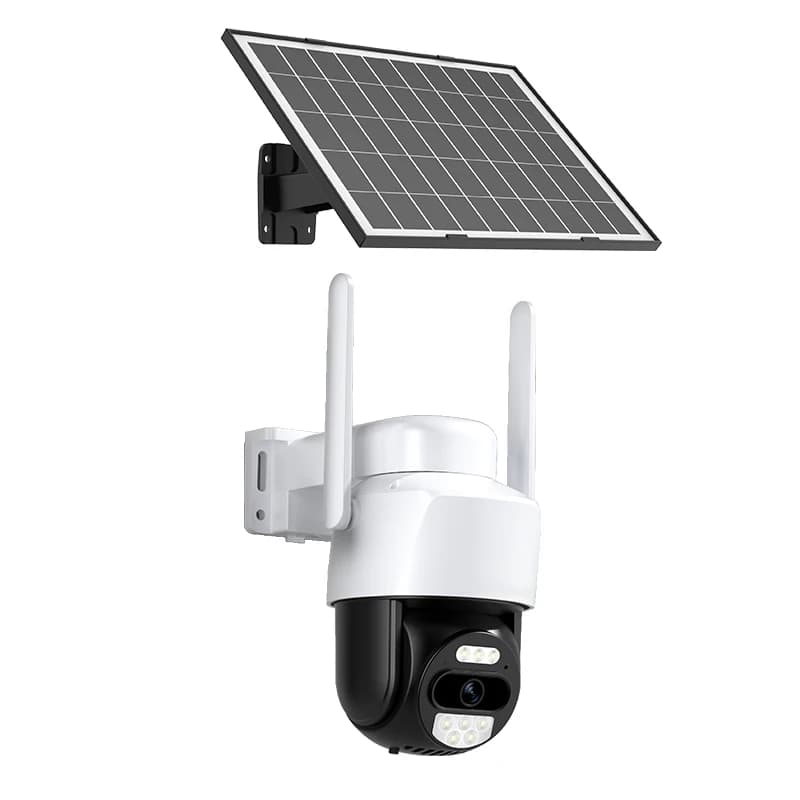 Vstarcam AG622 O-Kam APP Telecamera IP Dome 4G a Colori con Alimentazione Solare, Rilevamento Umanoide AI, Sicurezza Domestica, Monitoraggio Bambini