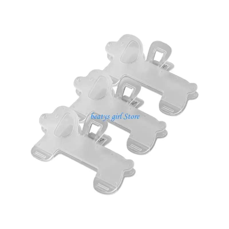 C7AB Clip decorativa per scrapbooking, clip per appunti in ABS a forma animale, per gestione delle fatture delle ricevute