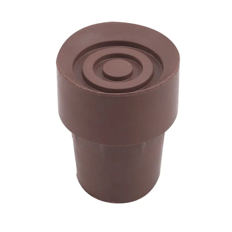 Anti-slip rubber cover for hiking stick, walking stick, die, stick protection gaiter, die, chair