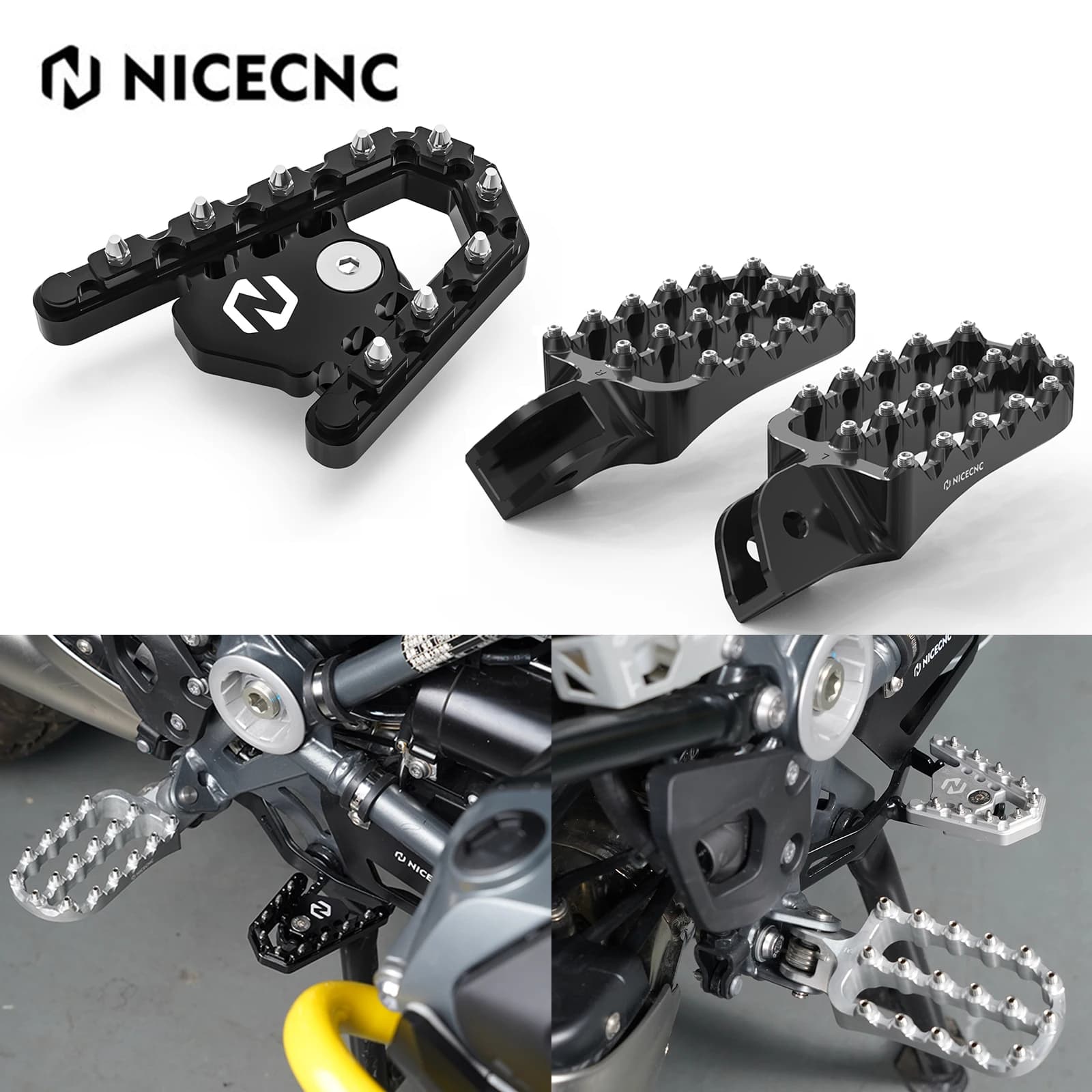 Per BMW R1250GS R1200GS Poggiapiedi Pedale del freno Passo Punta Piastra Extender R 1250 GS R 1250GS 2019-2023 R 1200 GS 2013-2018