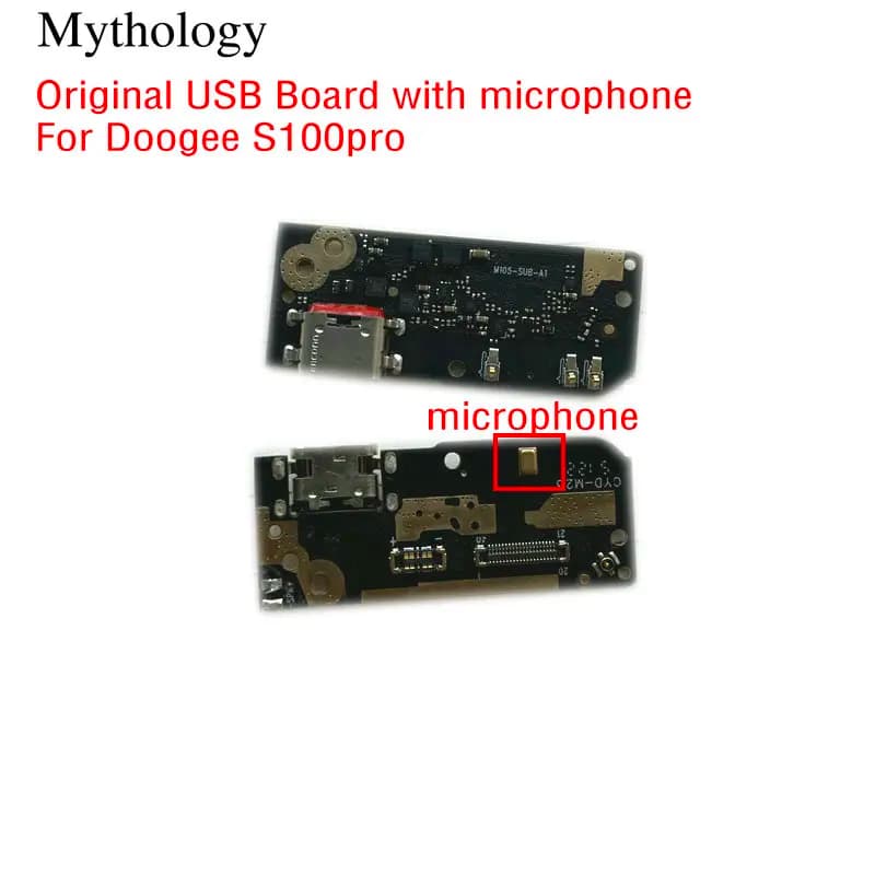 Scheda USB per Doogee S100 pro circuiti di ricarica per microfono originali accessori per telefoni cellulari