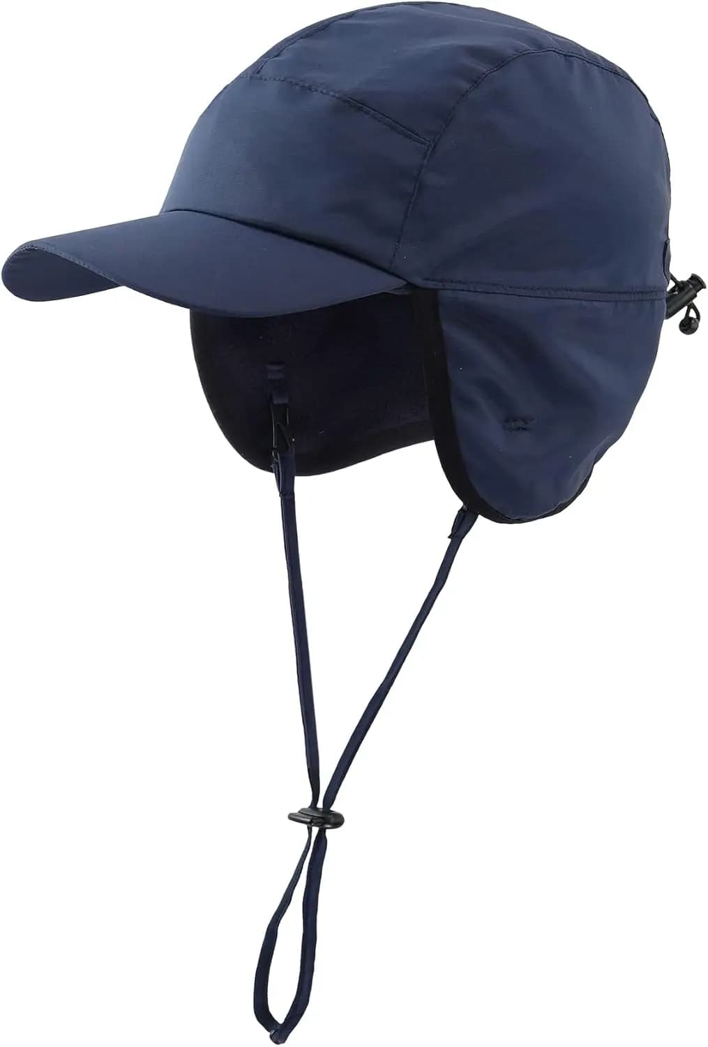 Waterproof Winter Cap Hat with Earrings Lined in Fleece Friendly Men's Copricapo Protection for the warm season Outdoor Cold baseball style Copricapo
