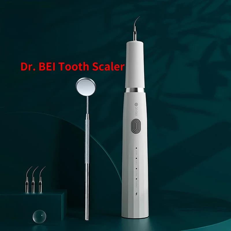 DR.BEI ablatore dentale ad ultrasuoni YC2 rimozione elettrica del tartaro dei denti macchie dei denti tartaro dentista sbiancamento dei denti igiene orale pulito