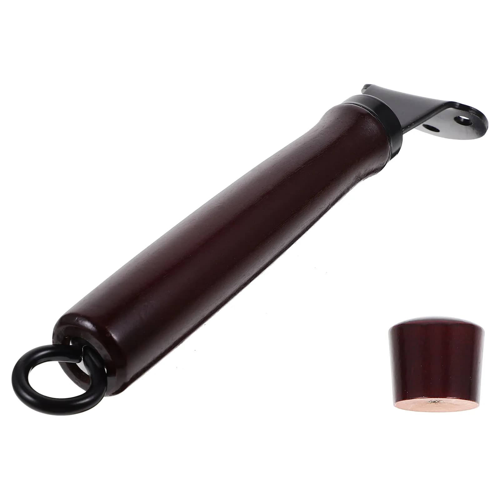 Set di 1 Manico in Legno per Pentola e Coperchio, Kit Leggero e Resistente al Calore, Ricambio per Coperchio di Pentole e Padelle, Accessorio per Padella
