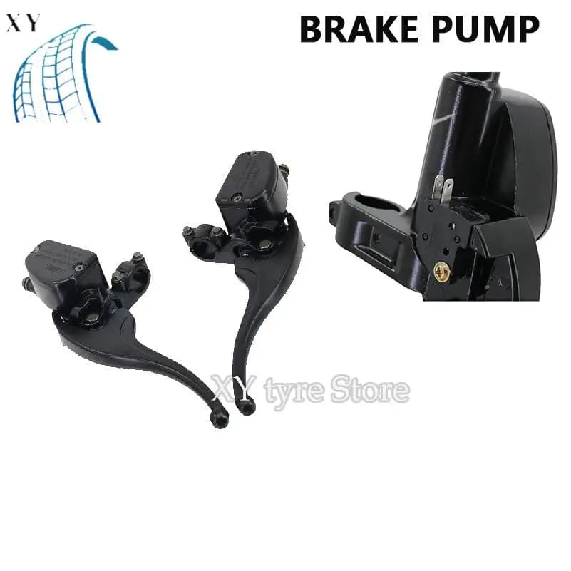 For ATV beach bike four-wheel motorcycle accessorie left and right front brakes, upper pump disc brake, main pump parking brake