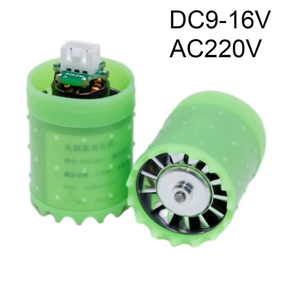 110000 RPM Precision Aluminum Wheel 90 W Electric Hair Dryer Fan Motor without High Speed Brushes