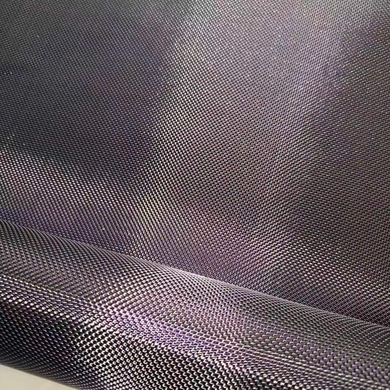 3K200g 40 ''/100cm Metal Wire Carbon Fiber Cloth Gold Green Blue Red+Silver/Silver+Silver Mixed Woven Color Carbon Fiber Cloth