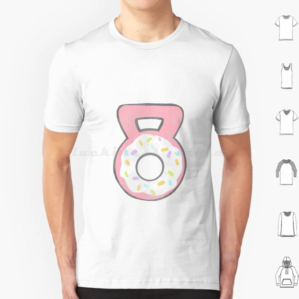 Kettlebell Donut Funny Gym T Shirt Men Women Kids 6xl Funny Gym Kettlebell Donut Workout Tank Womens Workout Workout Lifting