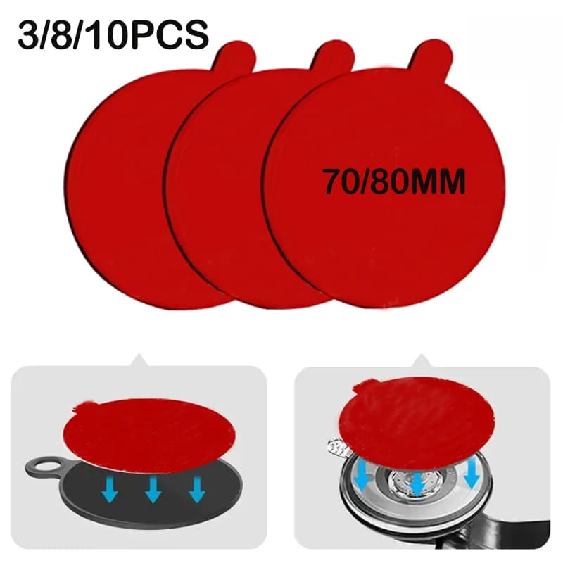 3/8/10PCS Dot Heavy Duty Non-Continument Waterproof Self-adhesive Installation Sticker for Car Rear Camera